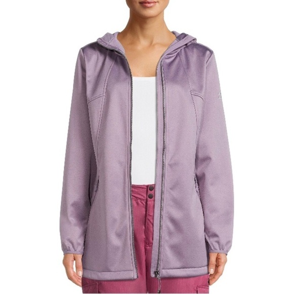 Swiss Alps Women's Softshell Jacket/ purple/ size S (4-6) - Picture 1 of 15